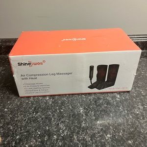 NIB Shinewell Air Compression Leg Massager with Heat